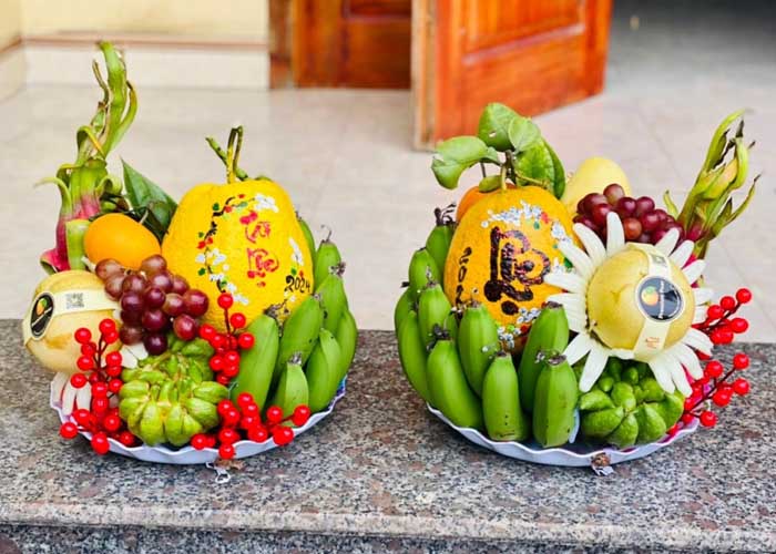 Hình ảnh mâm ngũ quả đẹp nhất ấn tượng