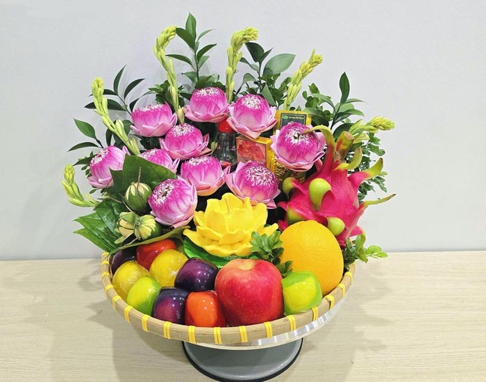 Hình ảnh mâm ngũ quả đẹp nhất ấn tượng