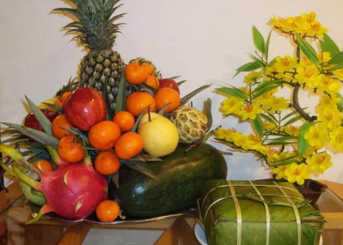 Hình ảnh mâm ngũ quả đẹp nhất giản dị
