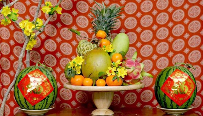 Hình ảnh mâm ngũ quả đẹp nhất miền Nam