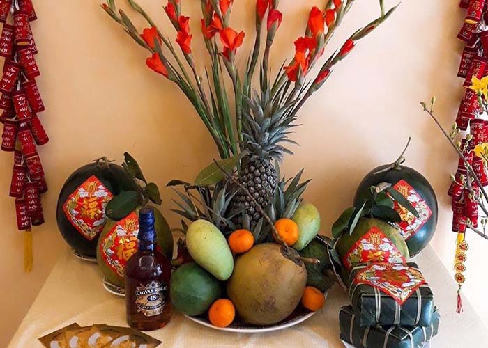 Hình ảnh mâm ngũ quả đẹp nhất thờ cúng
