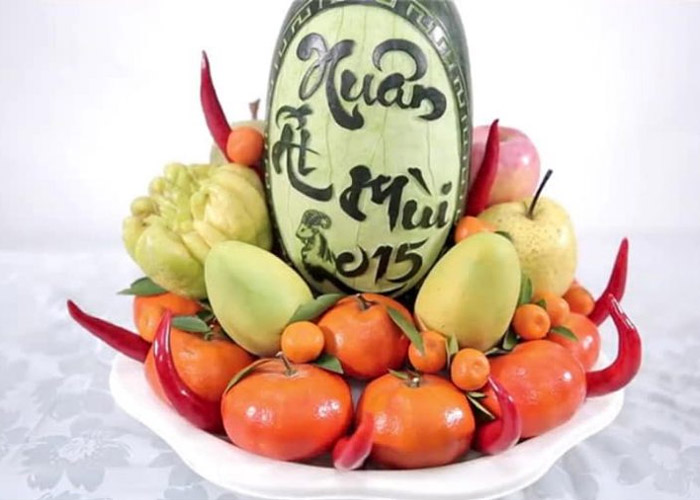Hình ảnh mâm ngũ quả đẹp nhất tinh tế