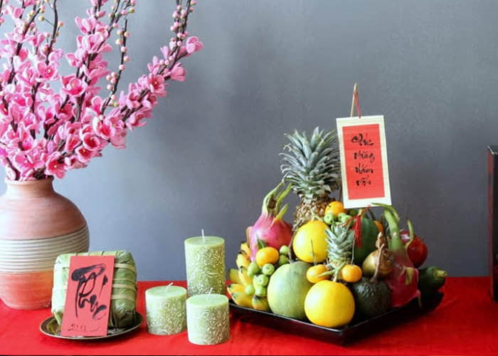 Hình ảnh mâm ngũ quả đẹp nhất ý nghĩa