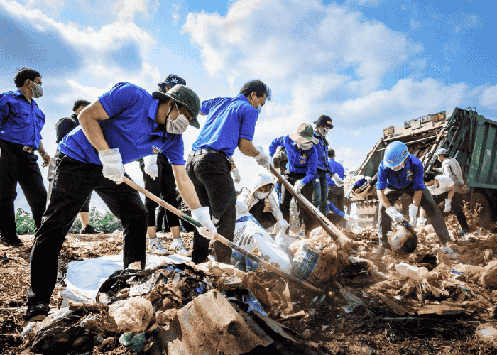 hình ảnh ô nhiễm môi trường