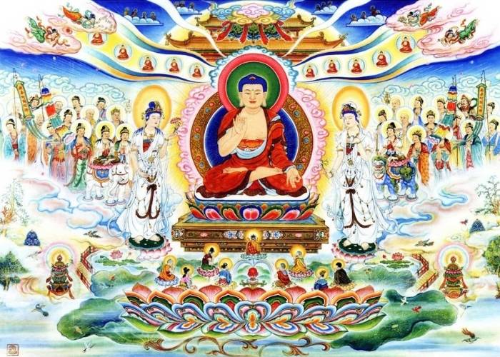 Hình ảnh 10 phương chư Phật và Bồ Tát