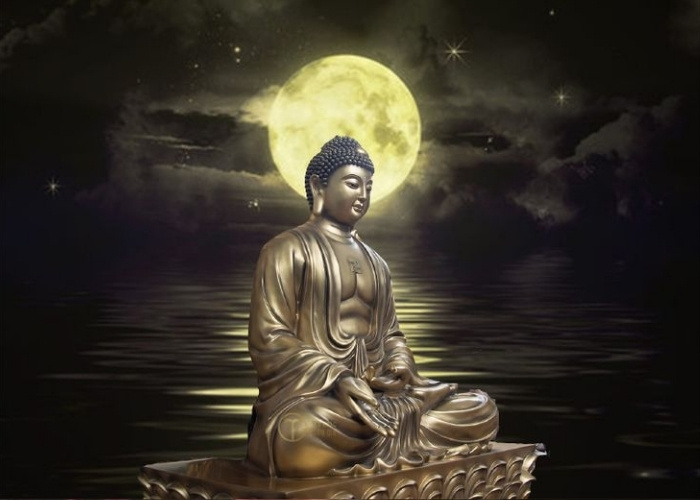 Hình ảnh Phật bình an may mắn trong phong thủy