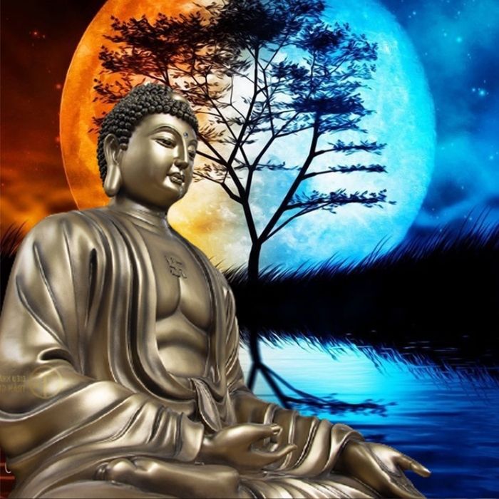 Hình ảnh Phật bình an may mắn trong phong thủy