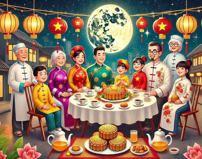 Hình ảnh Trung thu cuối năm