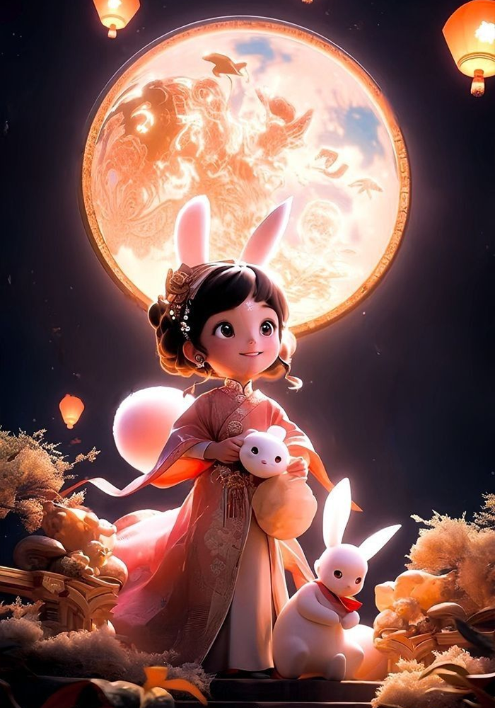 Hình ảnh Trung thu lãng mạn