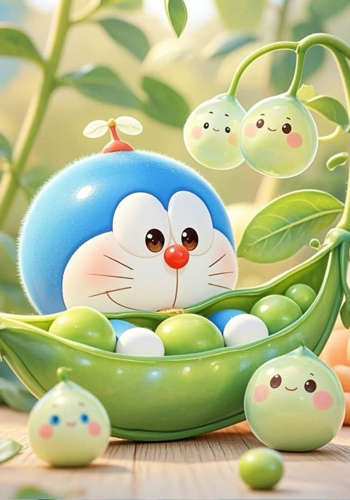 Hình Doraemon cute, dễ thương