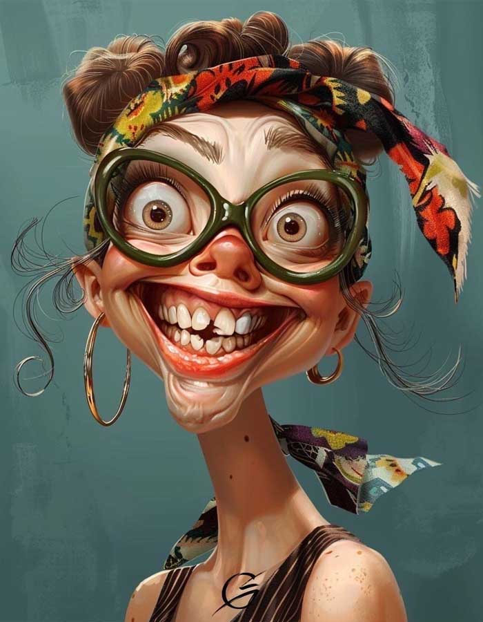Hình gái xấu troll bạn