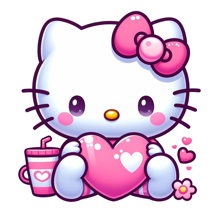 Hình Hello Kitty cute nhất