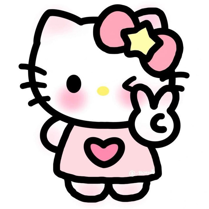 Hình Hello Kitty siêu kute