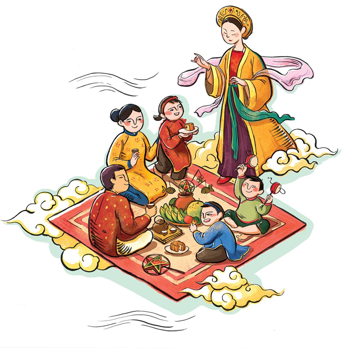 Tết Trung thu chị Hằng